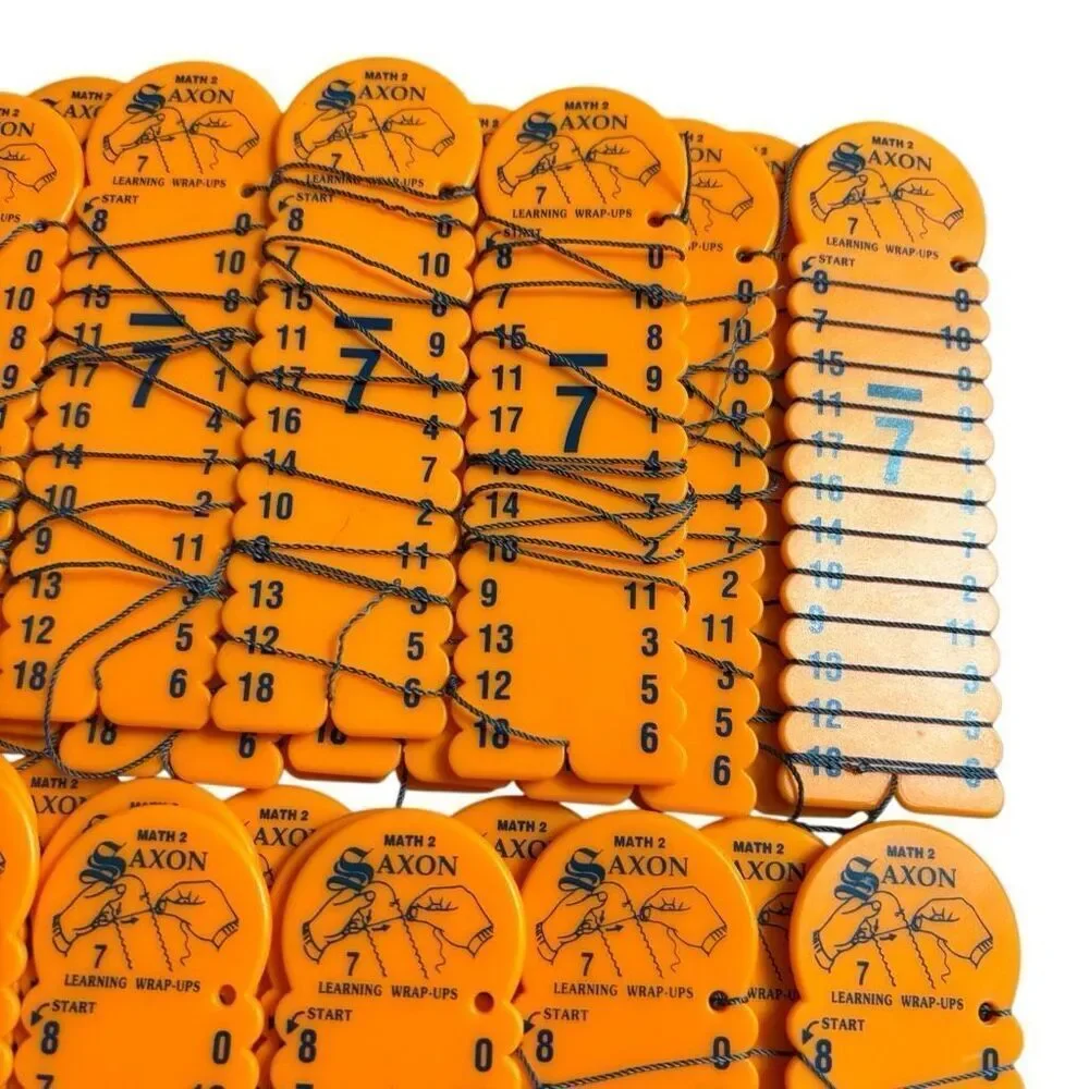 Axon Math 2 Subtraction Learning Wrap-Ups Number 7 Lot Of 31